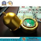 Dedicated Bright Gold Intelligent Electric Dice Cup Casino Table Accessories