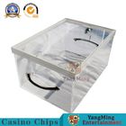 Transparent Acrylic Casino Game Accessories With Lock Drawer