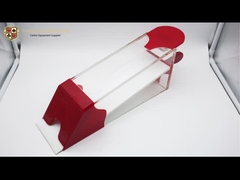 검은 기준 포커 카드 딜러의 텍사스 블랙잭 갬블링 테이블 게임 8 쌍