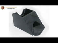 호화로운 2-갑판 흑색 컬러 아크릴 카지노 블랙잭 포커 테이블 딜러 신발