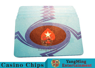 Ceramic Casino Poker Chips , Poker Chips And Cards With Dynamic Textures Design
