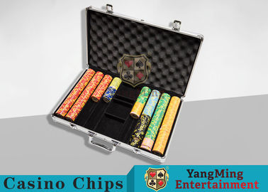 Aluminum Carrying Case For Casino Poker Chip Set  Metal Poker Chip Box For 600pcs