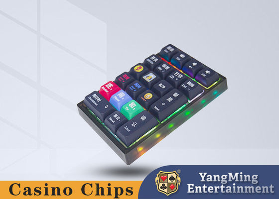 주문 카지노 바카라 소프트웨어 무선 키보드 2.4G 블루투스 21 키 기계식 수동 입력 키보드 온라인 제조