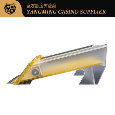 주문 Deluxe Gold 8 Decks Poker Dealer Baccarat Dragon Tiger Table Game For Casino Game 온라인 제조