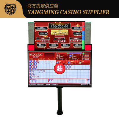 주문 Customizable Casino Poker Top-Bottom Split Double-sided Display For Casino Game 온라인 제조