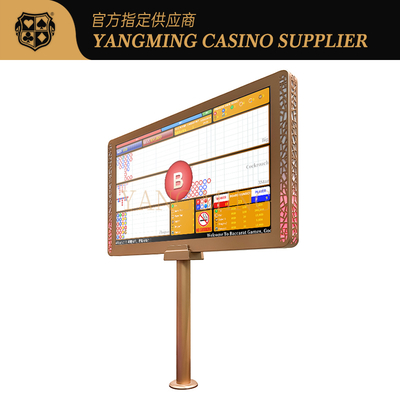 주문 New Upgrade Thick 27-inch Dual Sided Monitor With Lights For Casino Poker Games 온라인 제조