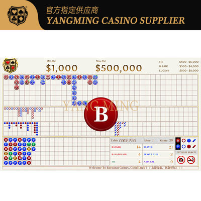 주문 Custom Design Baccarat Big Road Roadmap System For Casino Poker Applications 온라인 제조