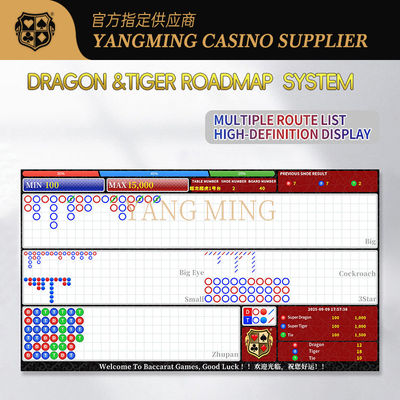 주문 Casino Standard Baccarat Roadmap System Dragon Tiger Game Chinese English Switching 온라인 제조