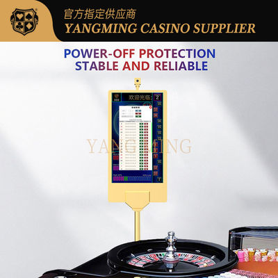 주문 Electronic System Interface For International Standard Roulette And Poker Tables 온라인 제조