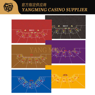 주문 Custom Design Casino Roulette Layout On Waterproof Table Cover For Casino Game 온라인 제조