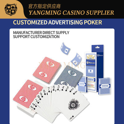 주문 Customizable Casino-Grade Playing Cards – Professional Poker & Baccarat Game Cards 온라인 제조