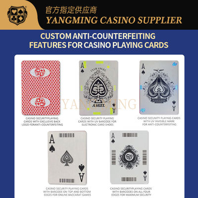 주문 Fully Customizable Playing Cards – Professional Casino-Grade Game Cards For Casino Game 온라인 제조