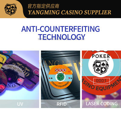 주문 High-End Acrylic Poker Chips – Fully Customizable Casino Supplies For Casino Game 온라인 제조