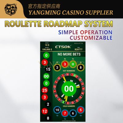 주문 International Standard Roulette Poker Table Electronic System Interface For Casino Game 온라인 제조