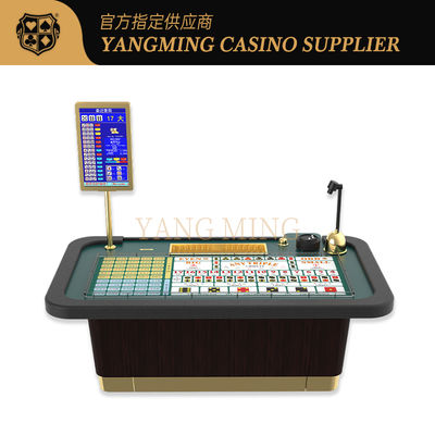 주문 Luxury Custom Sic Bo Table – Professional Casino-Grade Gaming Table For Sale 온라인 제조