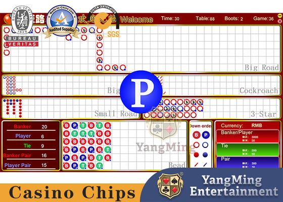 주문 제조업체는 Reslut 전자 시스템의 카지노 게임으로 모델 / 도박 바카라 시스템을 업그레이드합니다. 온라인 제조