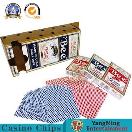 주문 0.28-0.33mm 두께 카지노 재생 카드 / OEM 모임 포커 카드 온라인 제조