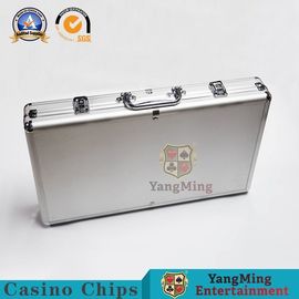주문 탄탄한 권력 알루미늄 합금 프레임 박스 600 PC는 카드와 주사위를 하는 것과 함께 세트 포커 칩 건을 점토를 바릅니다 온라인 제조