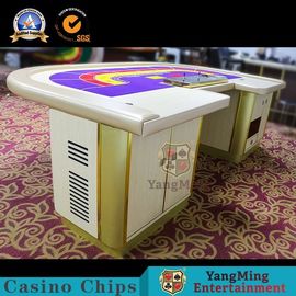 주문 마카오 바카라 도박 포커 테이블 / 패션 헌신적 RFID 포커 테이블 온라인 제조