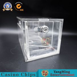 주문 가득 찬 200*115*115mm 포커 포기 홀더는 금속 잠금장치와 카드 캐리어를 하는 것 깨끗이 합니다 온라인 제조