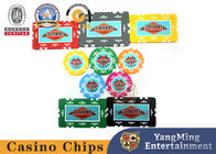 SGS Anti Counterfeit Frosted  Sticker High Roller  Casino Poker Chip Set