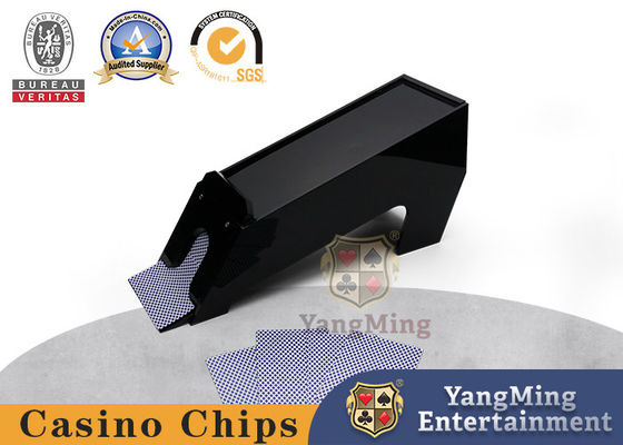 주문 SGS 8 데크 나무 블랙잭 수동 포커 카드 딜러 신발 온라인 제조