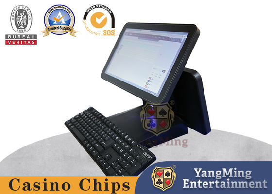 주문 원래 공장은 흑백 15-인치 이중의 측면을 가진 회계 시스템 헌신적 POS 기계를 개발했습니다 온라인 제조