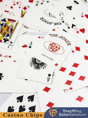 수입된 블랙 코어 블루 코아 카드 주문 설계 포커 테이블 게임 포커 카드