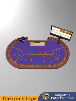 새로운 제품 판매 스마트 칩 인덕션 포커 테이블 바카라 RFID 카지노 칩 포커 테이블