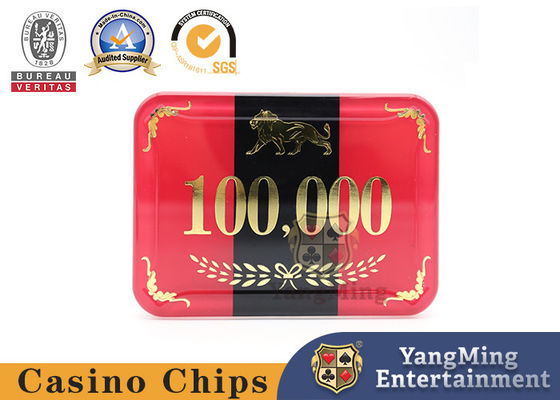 Acrylic Triple Chip Code With Anti-Counterfeit Logo Casino Casual Entertainment Poker Game