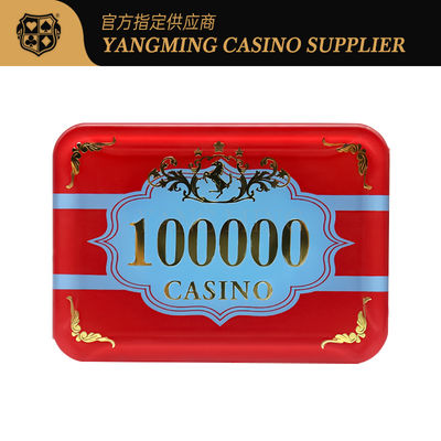 프리미엄 방수 바카라 760 칩 세트 듀얼 레이어 아크릴 포커 게임 토큰 컬렉션