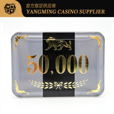 YANGMING RFID 포커 칩 세트 760개 아크릴 카지노 칩 케이스 포함