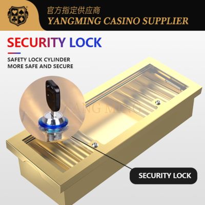 커스터마이징 가능한 금속 카지노 칩 트레이