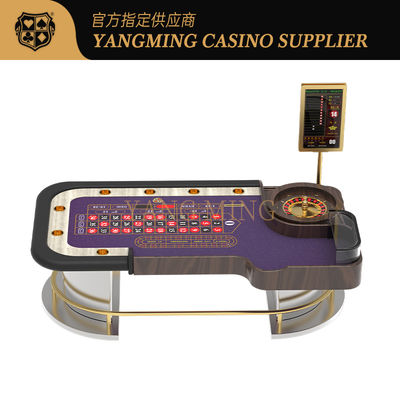 Professional-Grade Custom Roulette Table Luxury Solid Wood Casino Gaming Table