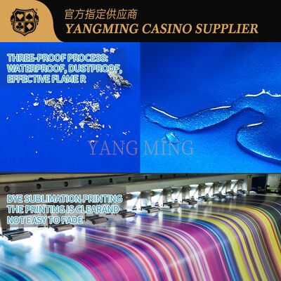 Waterproof Niuniu Poker Table Cloth Designed for Casino Game