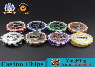 텍사스 홀덤 11.5g 클레이 칩 카지노 바카라 테이블 게임 ABS 칩 동전