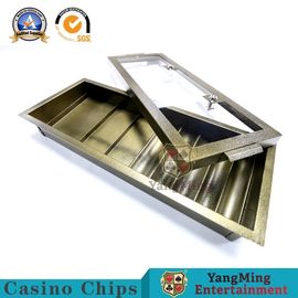 매쉬업 RFID 카지노 금속 칩 트레이 단일층 더블 락 540*210mm