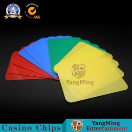 SGS 포커 테이블 카드 카지노 게임 소품 플라스틱 100% PVC 88*63mm 텍사스 Hold'em 카드
