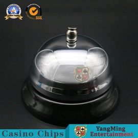 Upscale Poker Club Competition Call Bell Factory Custom Stainless Steel Hand Pat Ring Bell For Casino Table Accessories