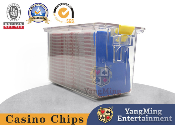 8 Decks Casino Waterproof Transparent Poker Cards Holder Box With Seal