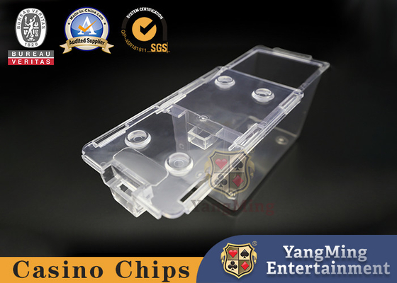 8 Decks Casino Waterproof Transparent Poker Cards Holder Box With Seal